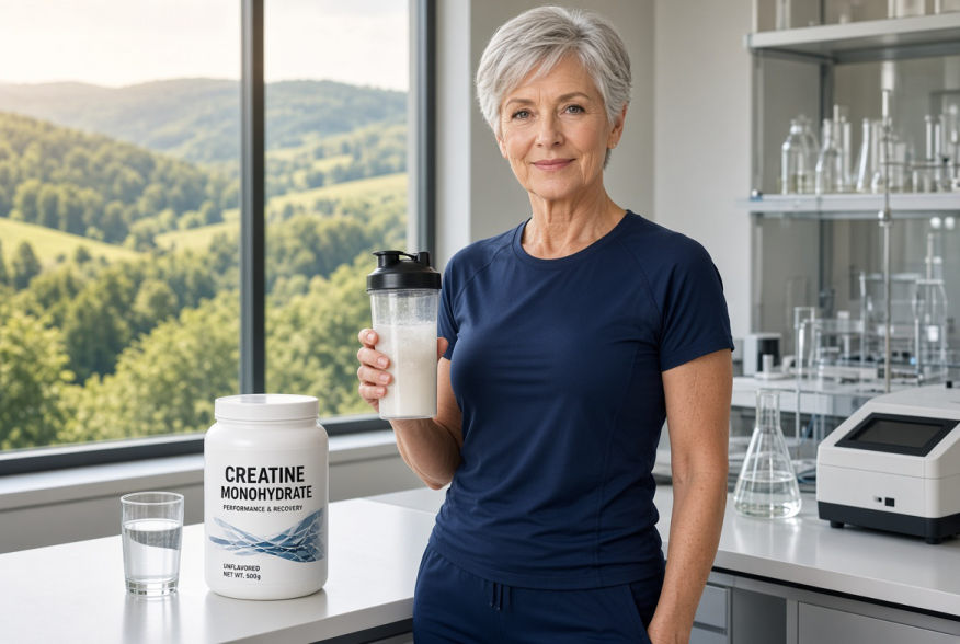Créatine Monohydrate : Les Atouts Santé et le Complément Ultime pour Mieux Vieillir